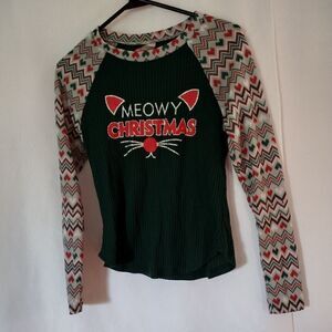 Christmas pajama top 